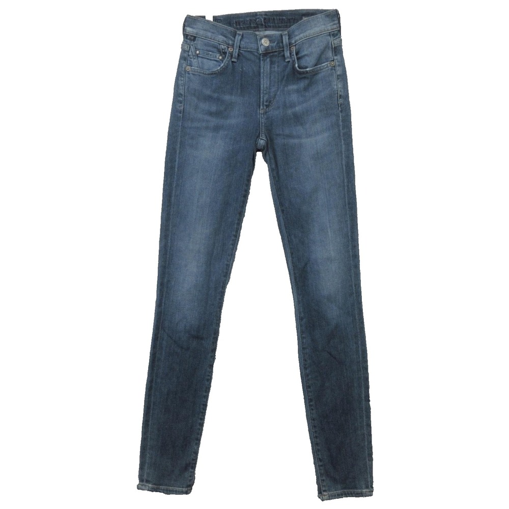 Citizens of Humanity Jeans Womens 24 Blue Rocket High Rise Skinny‎ Stretch Denim